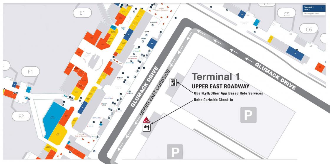 Delta Air Lines’ new checkin location makes quick work of getting to